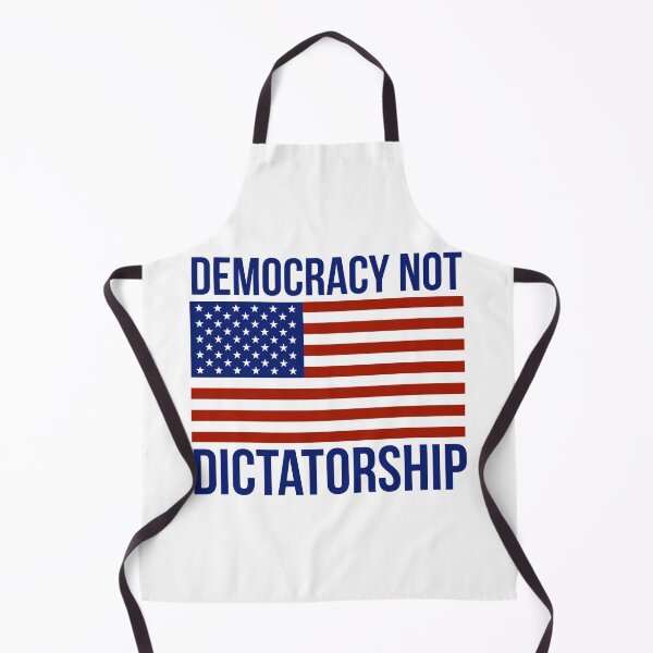 Item preview, Democracy not dictatorship designed and sold by Rachel the Artist .