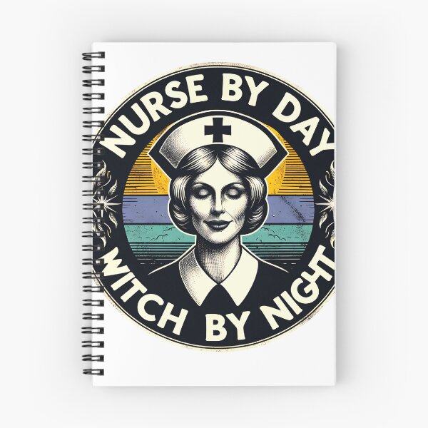 Item preview, Vintage Halloween Shirt: Nurse by Day, Witch by Night designed and sold by bdberto12.