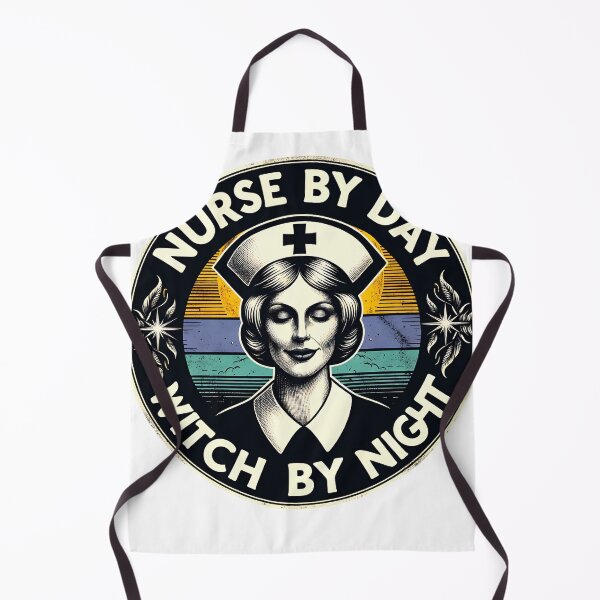Item preview, Vintage Halloween Shirt: Nurse by Day, Witch by Night designed and sold by bdberto12.