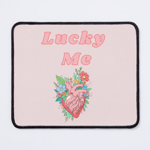 Item preview, lucky me floral heart design designed and sold by La Loca.