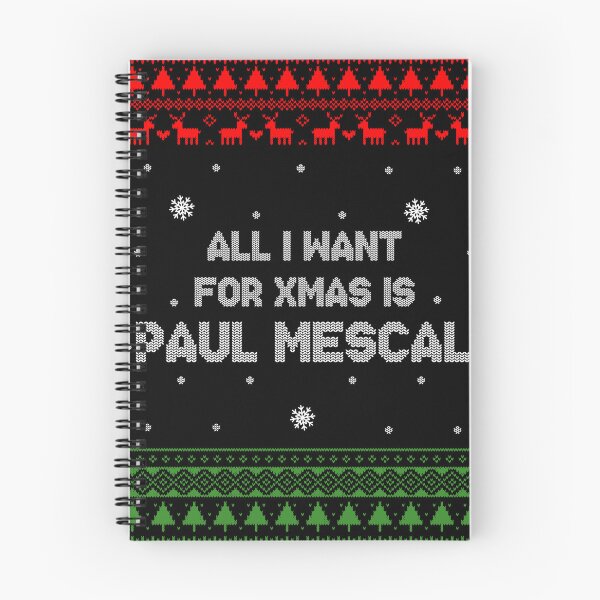 Item preview, Paul Mescal Ugly Xmas Tee designed and sold by 2000sbabyangel.