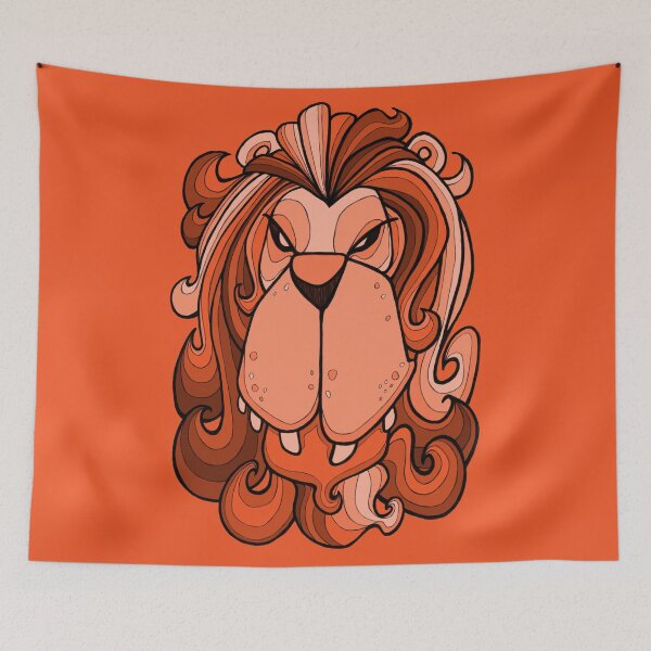 Item preview, Lion - Orange designed and sold by bignose1977.