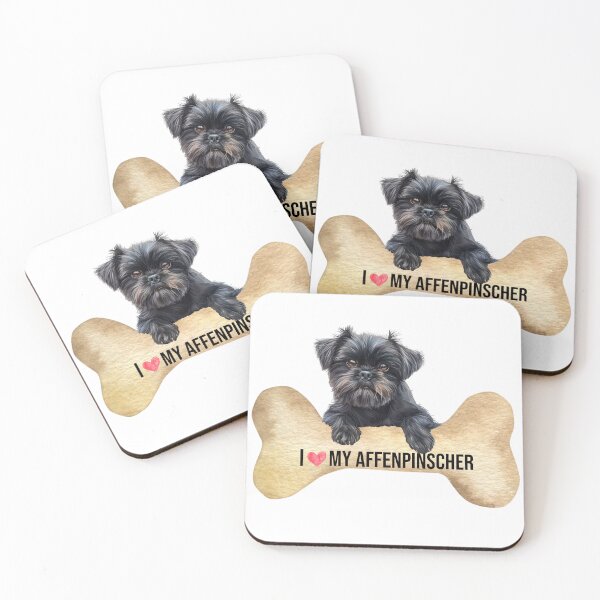 Item preview, I Love My Affenpinscher designed and sold by TheAnimalZ00.