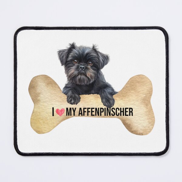 Item preview, I Love My Affenpinscher designed and sold by TheAnimalZ00.