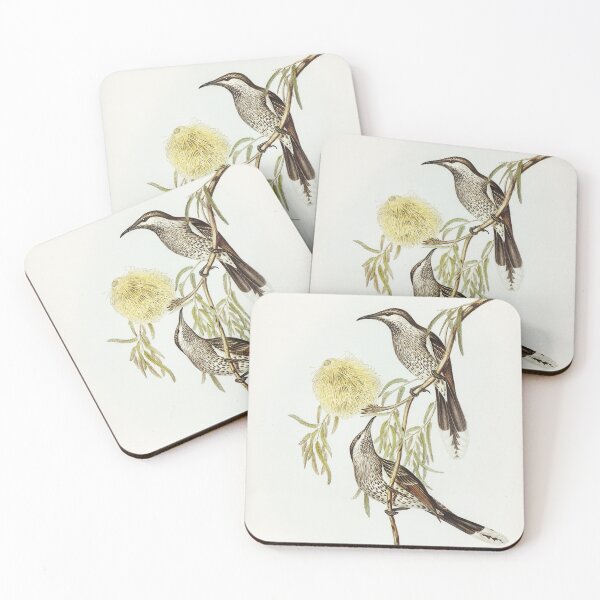 Item preview, Lunulated Wattle Bird designed and sold by ncbennett.