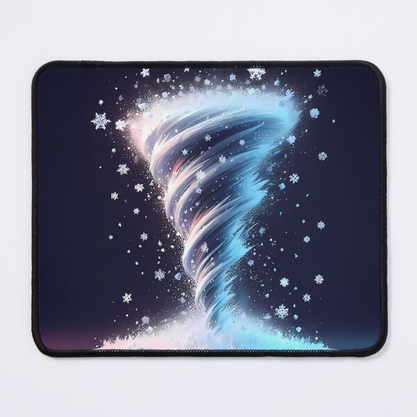 Item preview, Minimalist Blizzard Tornado, Ai Generated Art designed and sold by ACC .