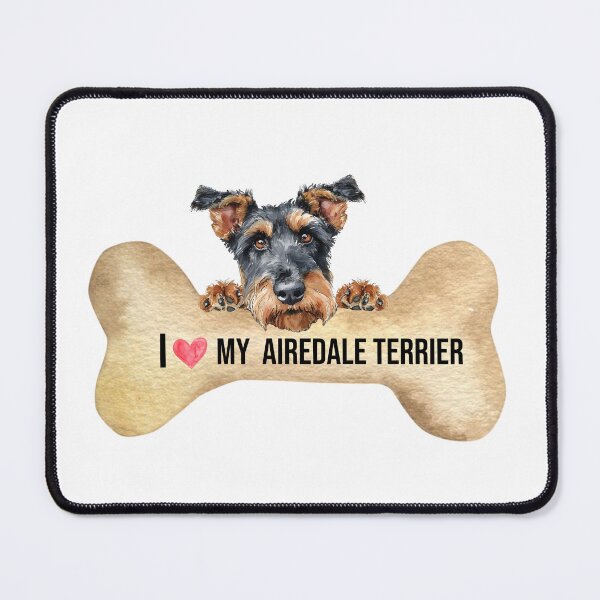 Item preview, I Love My Airedale Terrier designed and sold by TheAnimalZ00.