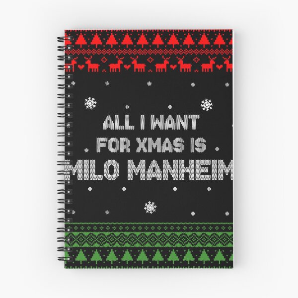 Item preview, Milo Manheim Ugly Xmas Tee designed and sold by 2000sbabyangel.