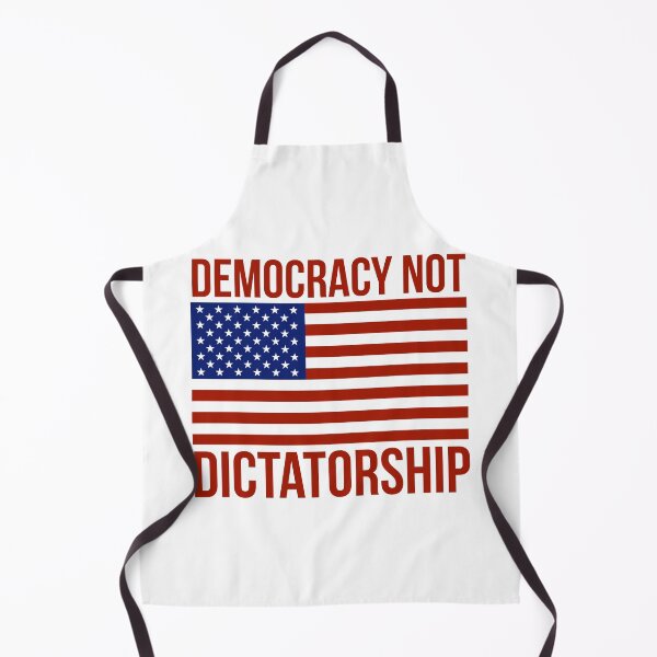 Item preview, Democracy not dictatorship designed and sold by Rachel the Artist .