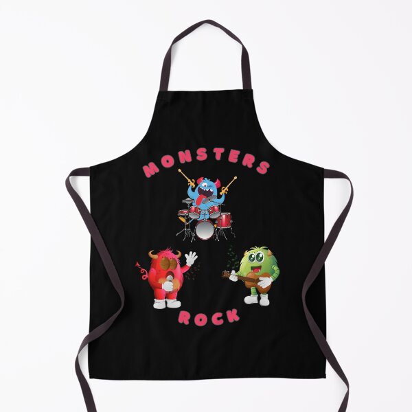Item preview, Monsters Rock Cool Band Singer Guitarist Drummer Musicians designed and sold by Artography Designs.