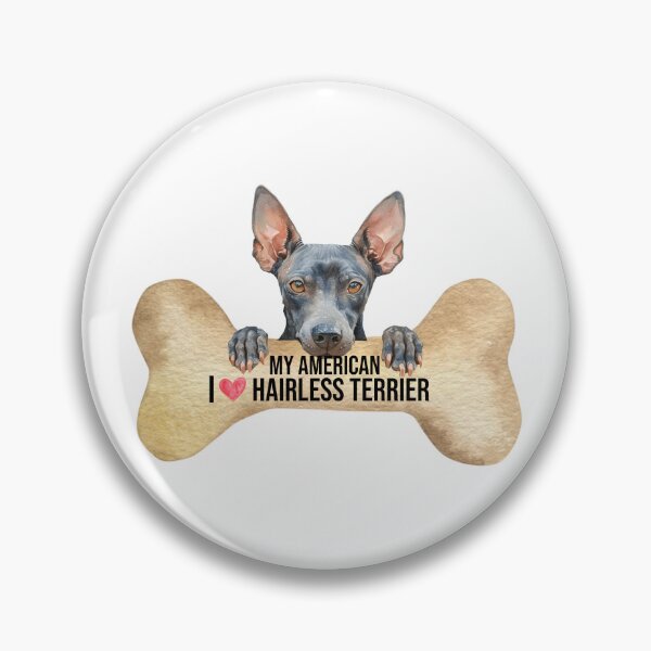 Item preview, Amo mi terrier americano sin pelo designed and sold by TheAnimalZ00.