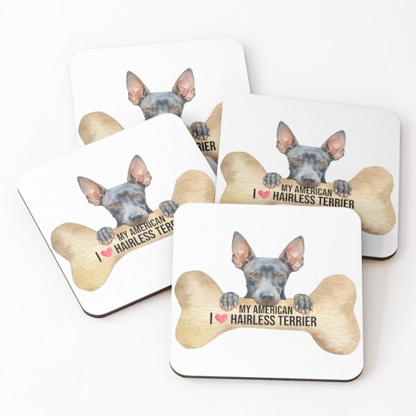 Item preview, I Love My American Hairless Terrier designed and sold by TheAnimalZ00.