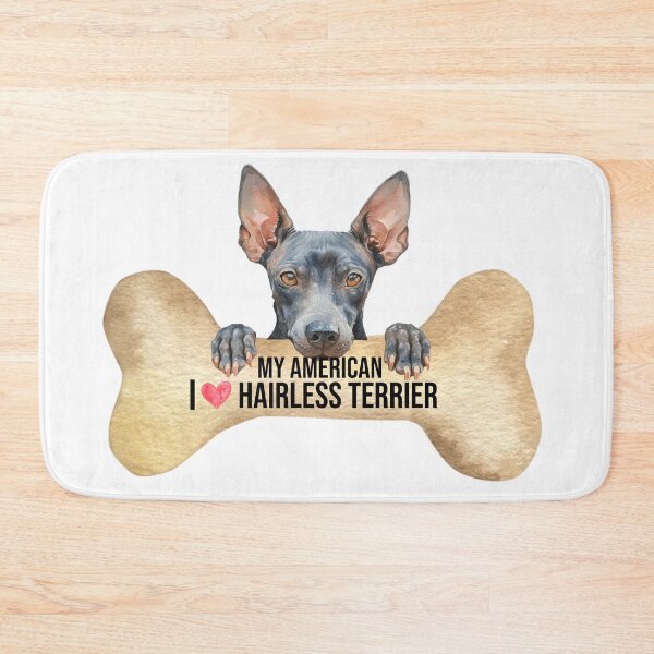 Item preview, I Love My American Hairless Terrier designed and sold by TheAnimalZ00.