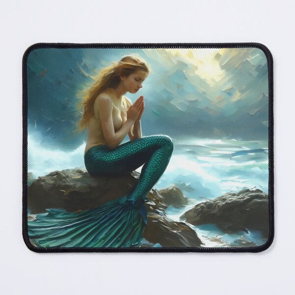 Item preview, Mermaid Prayer designed and sold by ShaneWalkerArt.