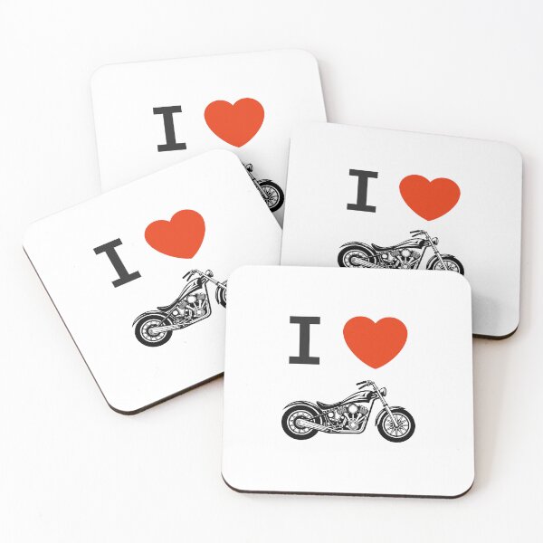 Aperçu de l'œuvre J'aime la moto créée et vendue par KATKattalestv.