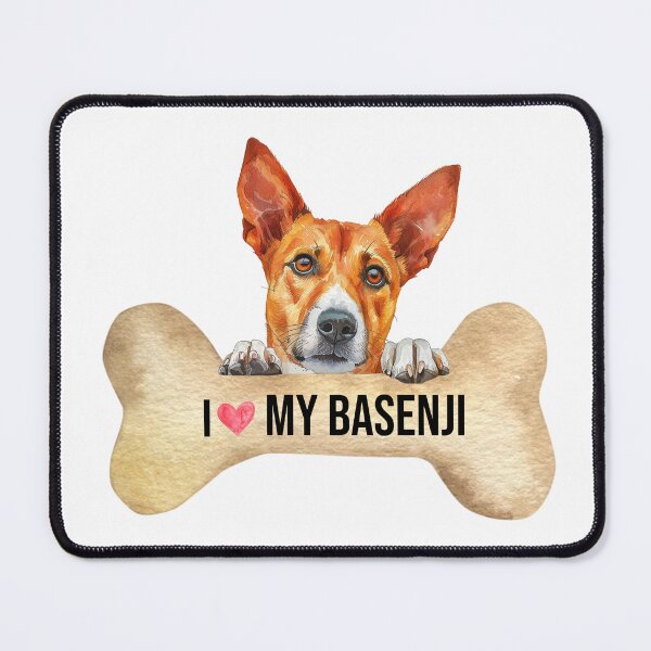 Item preview, I Love My Basenji designed and sold by TheAnimalZ00.