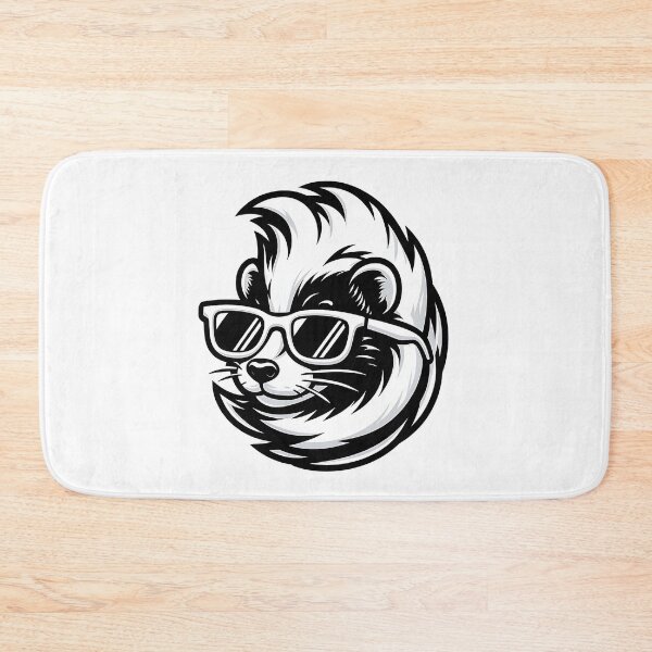 Item preview, Cool And Stylish Skunk Wearing Sunglasses  designed and sold by Smix Pixels.