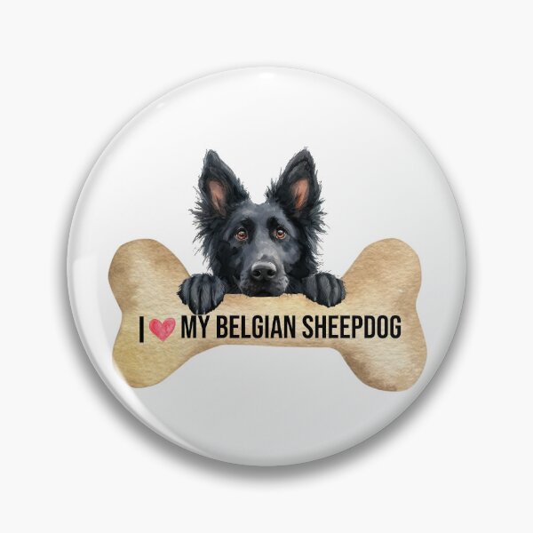Item preview, I Love My Belgian Sheepdog designed and sold by TheAnimalZ00.
