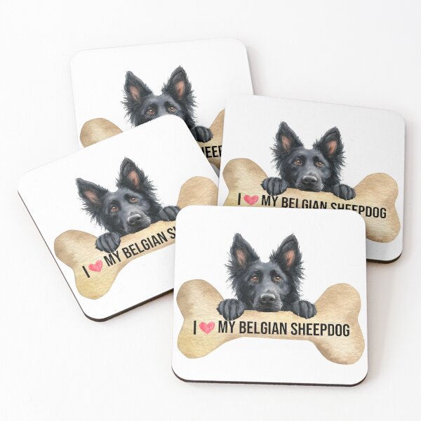 Item preview, I Love My Belgian Sheepdog designed and sold by TheAnimalZ00.