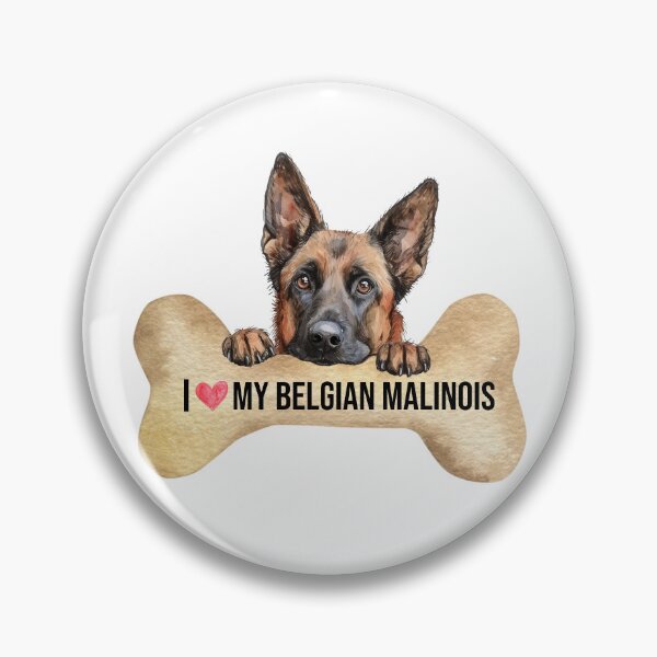 Item preview, I Love My Belgian Malinois designed and sold by TheAnimalZ00.