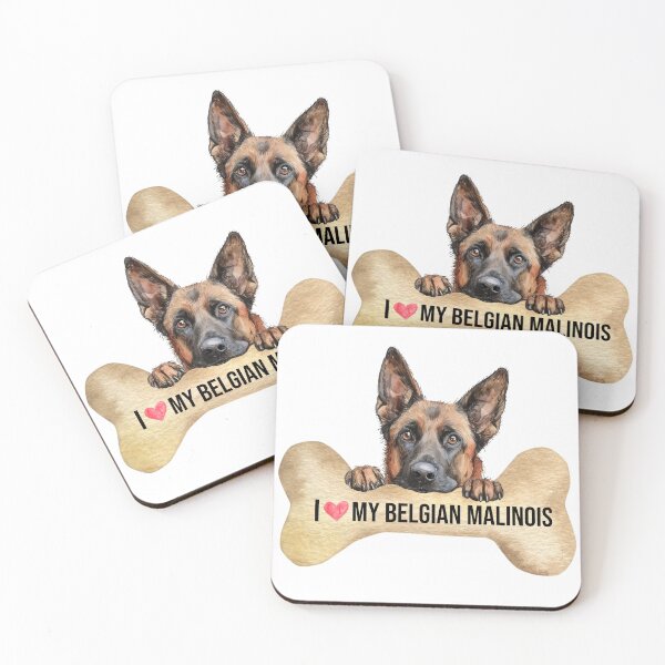Item preview, I Love My Belgian Malinois designed and sold by TheAnimalZ00.