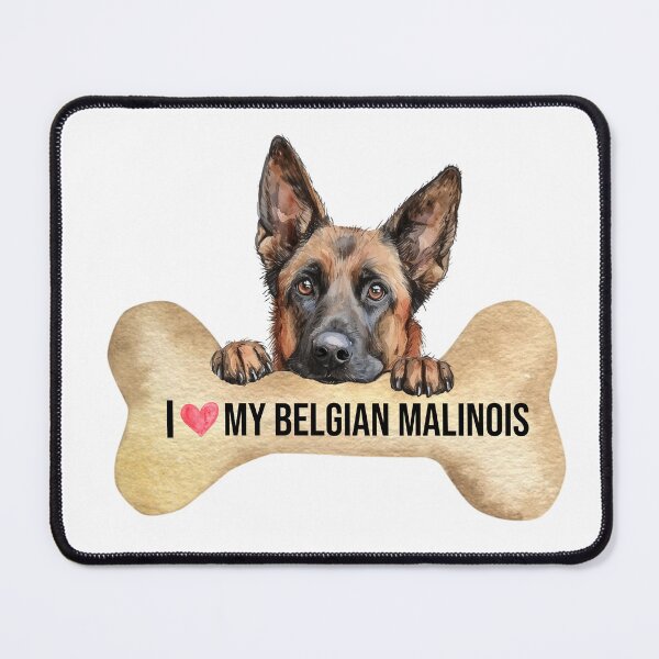 Item preview, I Love My Belgian Malinois designed and sold by TheAnimalZ00.
