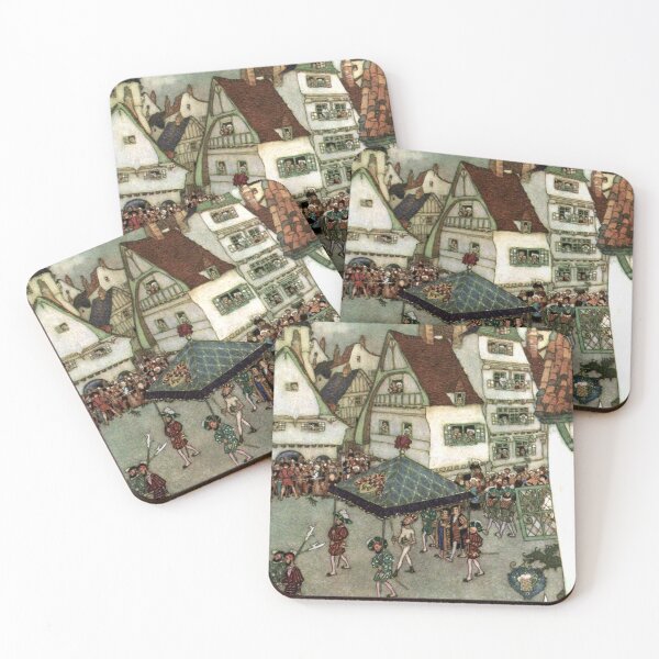 Item preview, Edmund Dulac - The Emperor's New Clothes designed and sold by forgottenbeauty.