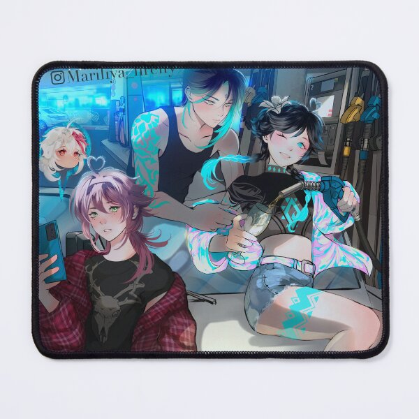 Item preview, road trip - anemo boys - genshin impact  designed and sold by Mari-Firefly.