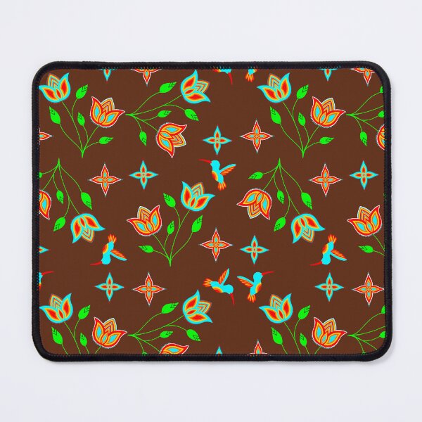 Item preview, Brown Hummingbird Floral designed and sold by Niibidoon.