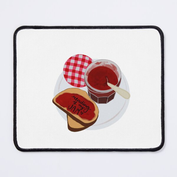 Item preview, Reading is my "jam" designed and sold by lillibarnum.