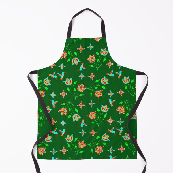 Item preview, Green Hummingbird Floral designed and sold by Niibidoon.