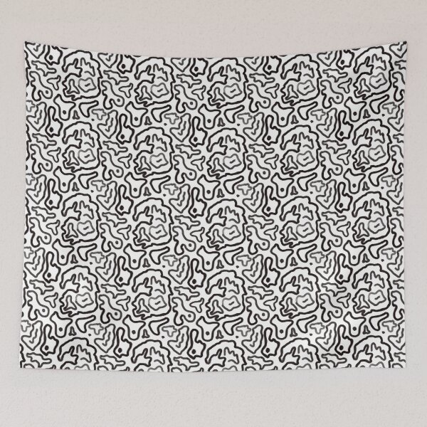 Item preview, Organic Flow Lines  designed and sold by pinebluedesign.
