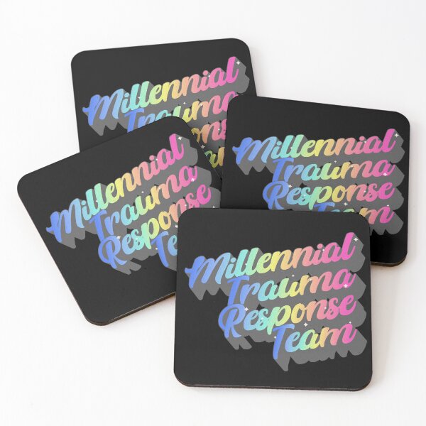 Item preview, Millennial Trauma Response Team designed and sold by franzandsabina.