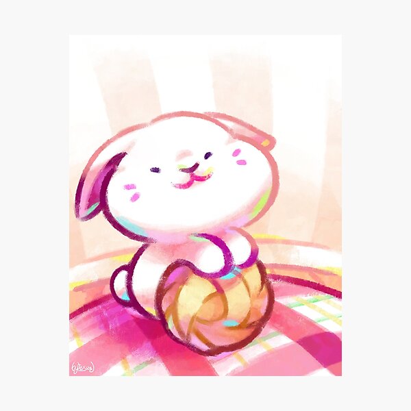 Bytesized Bunny Photographic Print