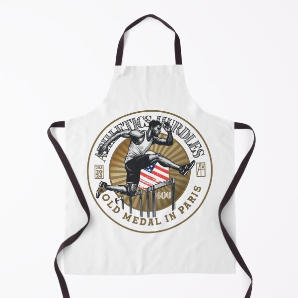 Item preview, 2024 - USA - ATHLETICS - HURDLES 400 - GOLD MEDAL - PARIS - 2 designed and sold by ArtProjectShop.