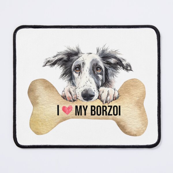 Item preview, I Love My Borzoi designed and sold by TheAnimalZ00.