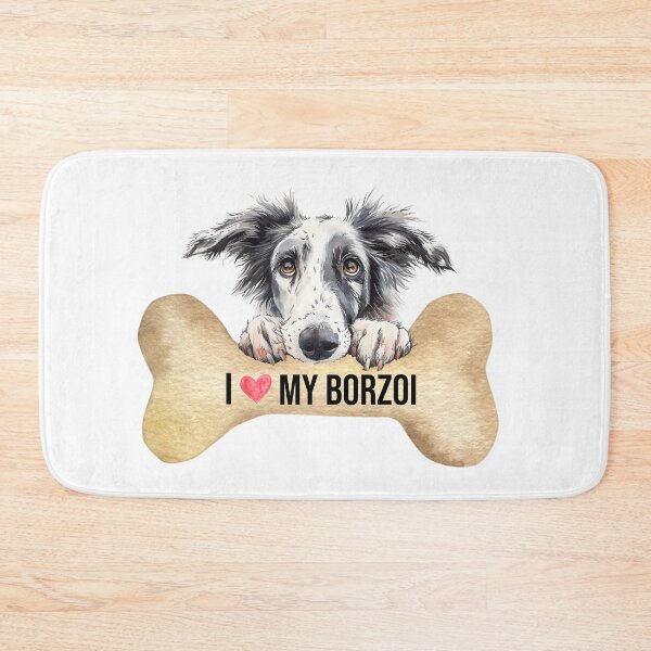 Item preview, I Love My Borzoi designed and sold by TheAnimalZ00.