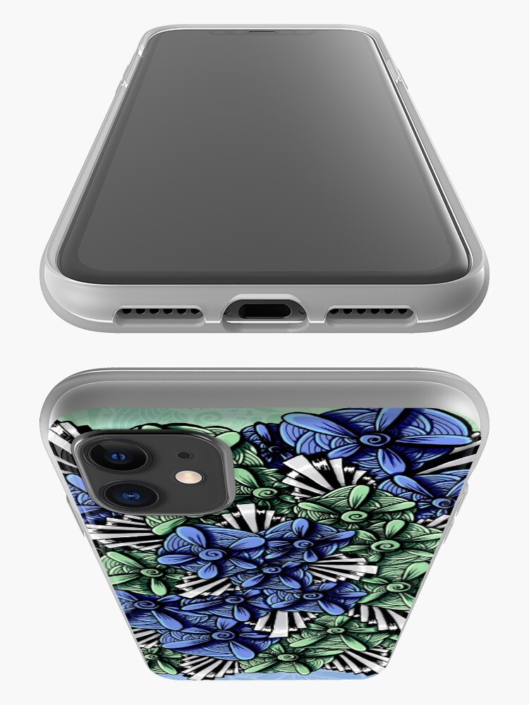 Alternate view of Zentangle Petal-Floodlights iPhone Case & Cover