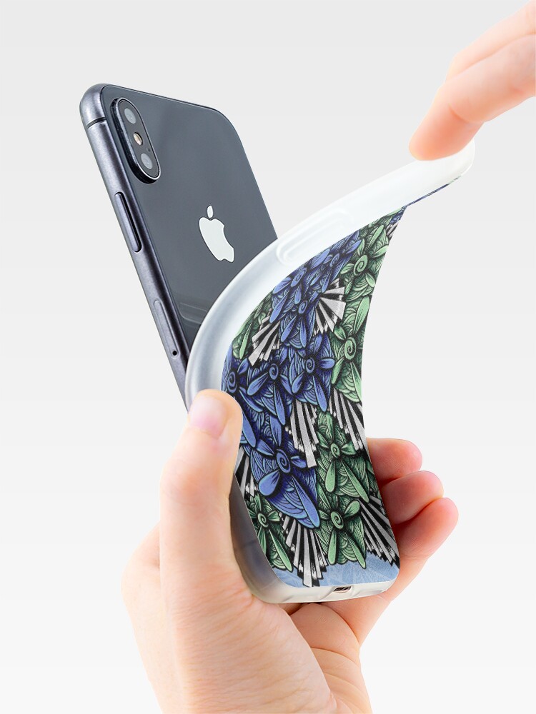 Alternate view of Zentangle Petal-Floodlights iPhone Case & Cover