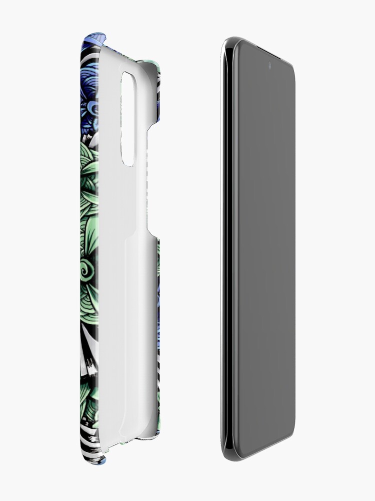 Alternate view of Zentangle Petal-Floodlights Case & Skin for Samsung Galaxy