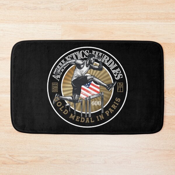 Item preview, 2024 - USA - ATHLETICS - HURDLES 400 - GOLD MEDAL - PARIS - 1 designed and sold by ArtProjectShop.