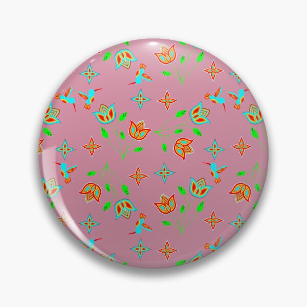 Item preview, Pink Hummingbird Floral designed and sold by Niibidoon.