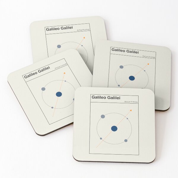 Item preview, Galileo Galilei Physics  Minimalist Abstract Art Design designed and sold by kakarikihill.