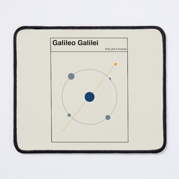 Item preview, Galileo Galilei Physics Minimalist Abstract Art Design designed and sold by kakarikihill.