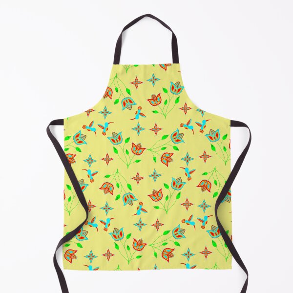 Item preview, Yellow Hummingbird Floral designed and sold by Niibidoon.