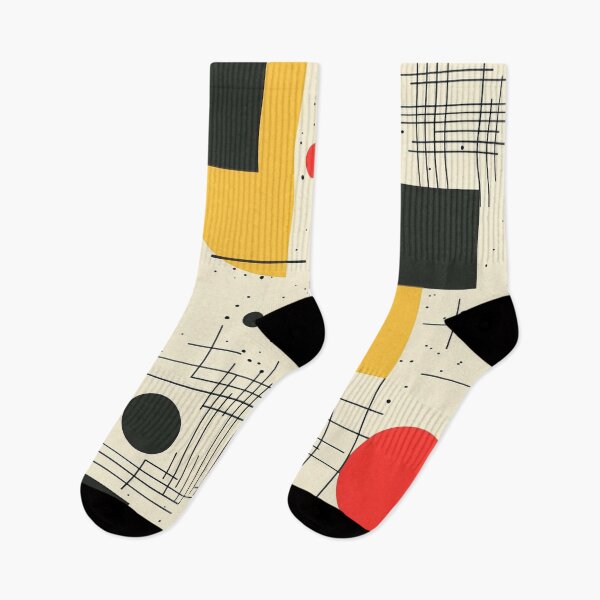 Item preview, Minimalist Retro Design with Bold Geometric Shapes and Pastel Colors designed and sold by PaintbrushPlace.