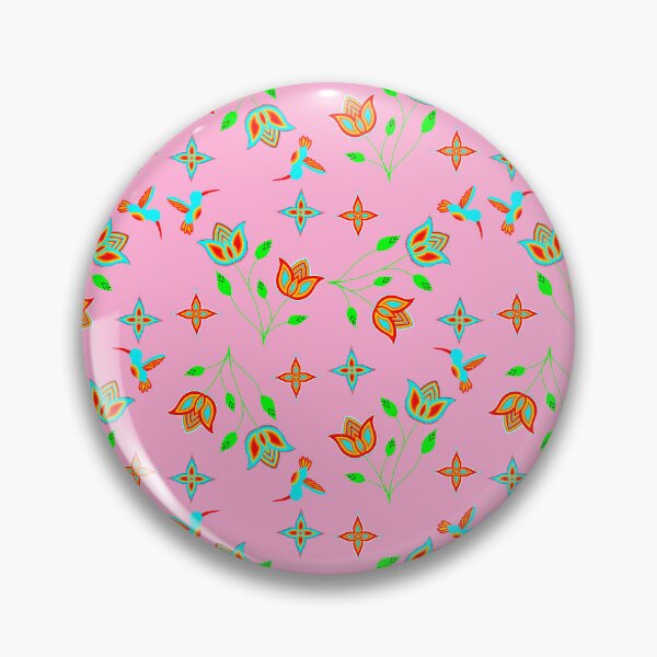 Item preview, Pink Hummingbird Floral designed and sold by Niibidoon.