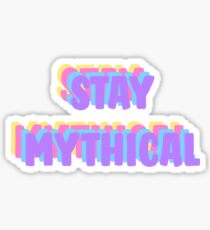 Stay Rad; Stay Mythical (Summer) Sticker