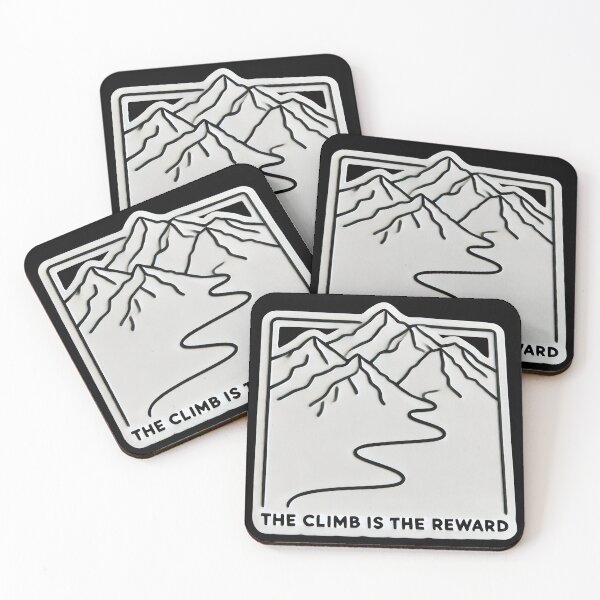 Item preview, The Climb Is The Reward designed and sold by duke818.