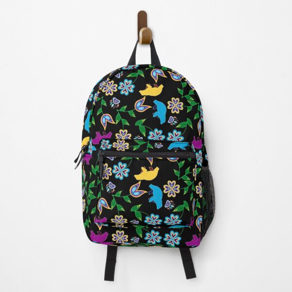 Item preview, Bear Hummingbird Floral designed and sold by Niibidoon.
